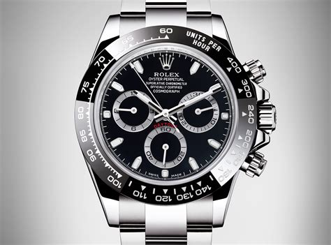 rolex daytona acier fond noir|Rolex daytona date d'attente.